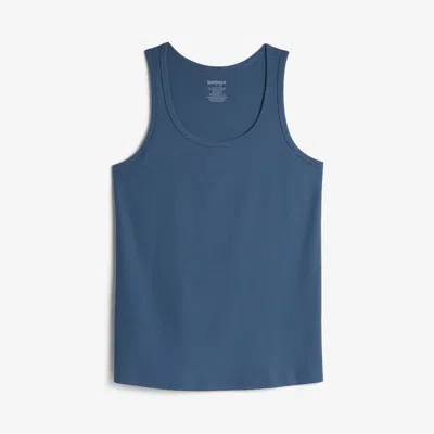Tomboyx Bamboo Rib Power Tank In Blue