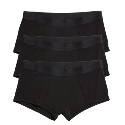 Tomboyx Boy Shorts 3-pack In Black