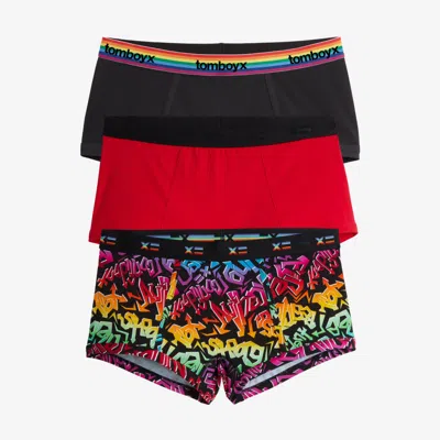 Tomboyx Boy Shorts 3-pack In Multi