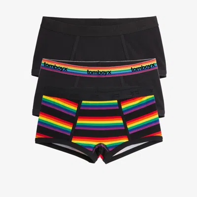 Tomboyx Boy Shorts 3-pack In Multi