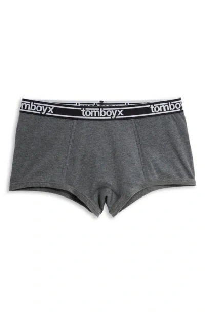 Tomboyx Boyshorts In Charcoal Logo