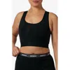 Tomboyx Compression Plus Racerback Crop Top In Multi