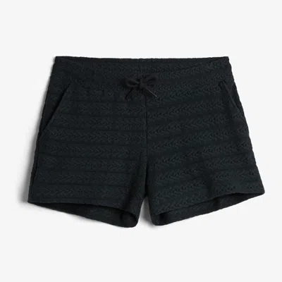Tomboyx Crochet Cabana Short In Black