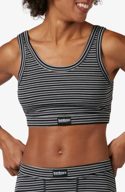 Tomboyx Essentials Rib Sports Bra In Multi