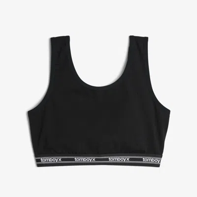 Tomboyx Essentials Soft Bra In Black
