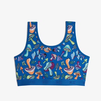 Tomboyx Essentials Soft Bra In Blue