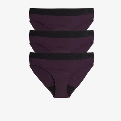 Tomboyx First Line Period Bikini 3-pack In Purple