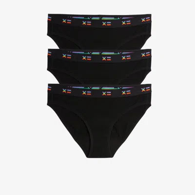 Tomboyx First Line Period Bikini 3-pack In Black