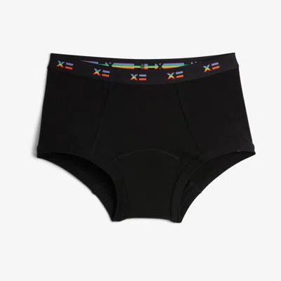 Tomboyx First Line Period Boy Shorts In Black