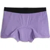 Tomboyx First Line Stretch Cotton Period 4.5-inch Trunks In Purple
