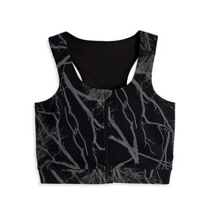 Tomboyx Full Zip Bra In Black