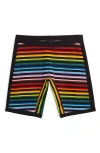 Tomboyx Gender Inclusive 9-inch Boxer Briefs In Black Logo