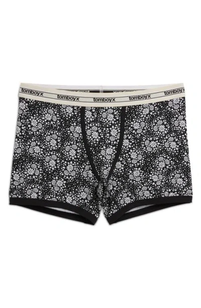 Tomboyx Gender Inclusive Stretch Modal 4.5-inch Trunks In Black