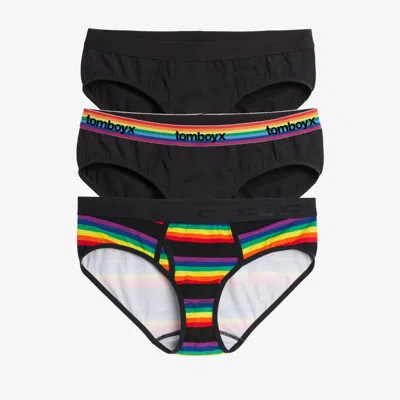 Tomboyx Iconic Brief 3-pack In Black
