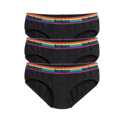 Tomboyx Iconic Briefs 3-pack In Black
