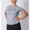 Tomboyx Jersey Slub Raglan Crewneck T-shirt In Gray