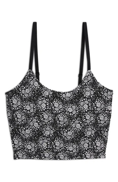 Tomboyx Longline Bra Top In Black