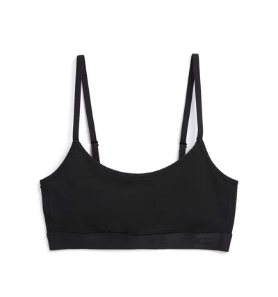 Tomboyx Low Cut Soft Bra In Black