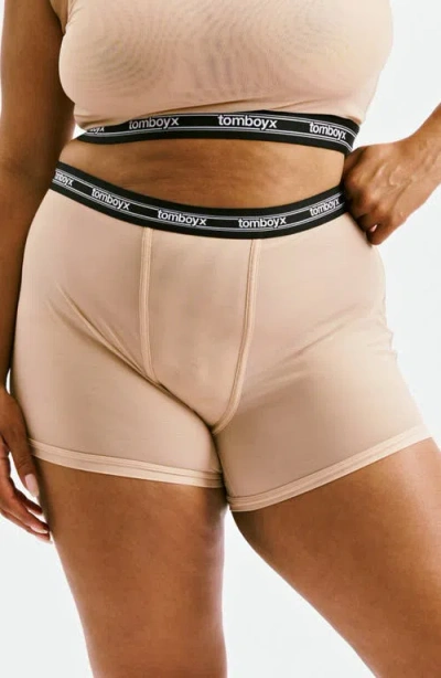 Tomboyx Powermesh Boxer Briefs In Neutral
