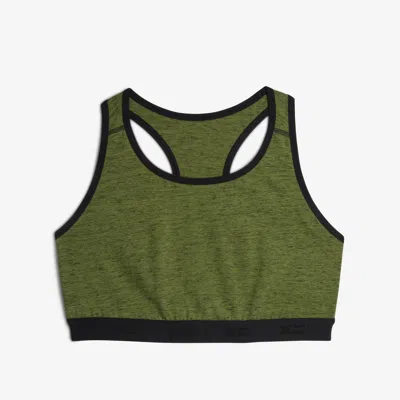 Tomboyx Racerback Soft Bra In Green