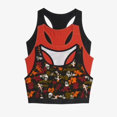 Tomboyx Racerback Soft Bra 3-pack In Multi