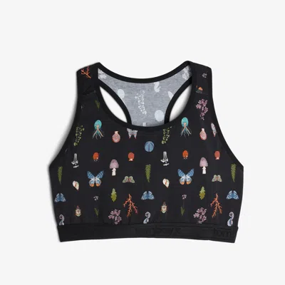 Tomboyx Racerback Soft Bra In Black