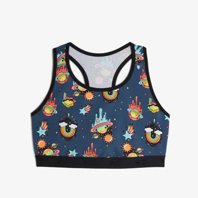 Tomboyx Racerback Soft Bra In Blue