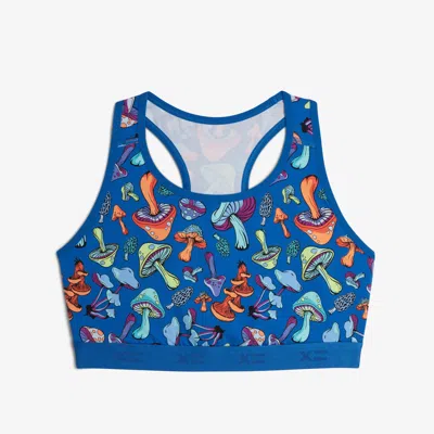Tomboyx Racerback Soft Bra In Blue