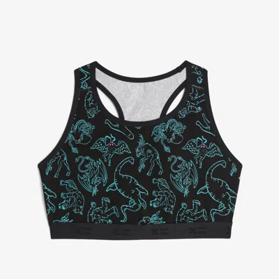Tomboyx Racerback Soft Bra In Black