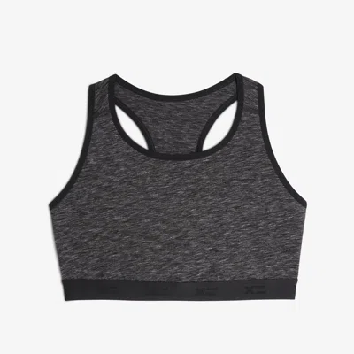 Tomboyx Racerback Soft Bra In Gray