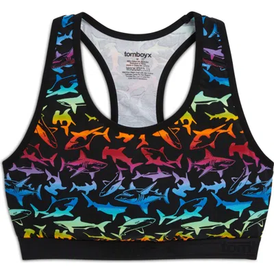 Tomboyx Racerback Soft Bra In Multi