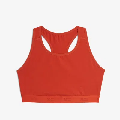 Tomboyx Racerback Soft Bra In Red