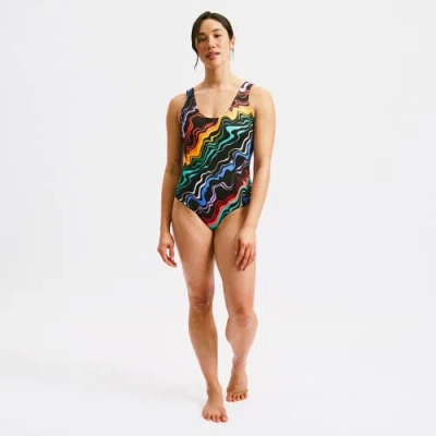 Tomboyx Reversible Swim One-piece In Multi