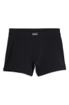 Tomboyx Rib 4.5-inch Boxer Briefs In Black