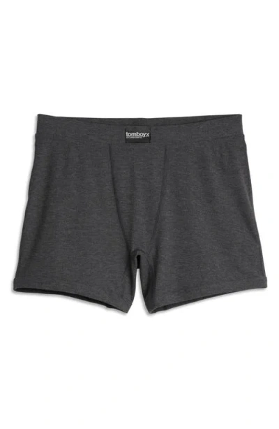 Tomboyx Rib 4.5-inch Boxer Briefs In Gray