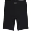 Tomboyx Rib 9-inch Boxer Briefs In Black