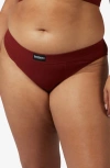 Tomboyx Rib Bikini Briefs In Red
