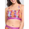 Tomboyx Scoop Soft Stretch Cotton Bralette In Multi