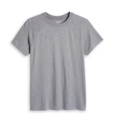 Tomboyx Short Sleeve Jersey Slub Raglan Tee In Multi