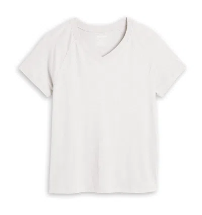 Tomboyx Short Sleeve Jersey Slub V Neck Tee In Multi