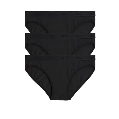 Tomboyx Smoothtuck Tucking Hipster 3-pack In Black