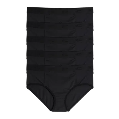 Tomboyx Smoothtuck Tucking Hipster 5-pack In Black
