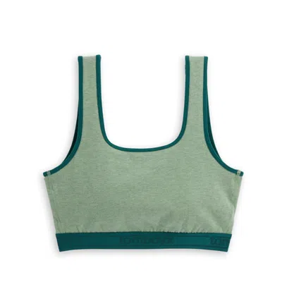 Tomboyx Straight Up Soft Bra In Green