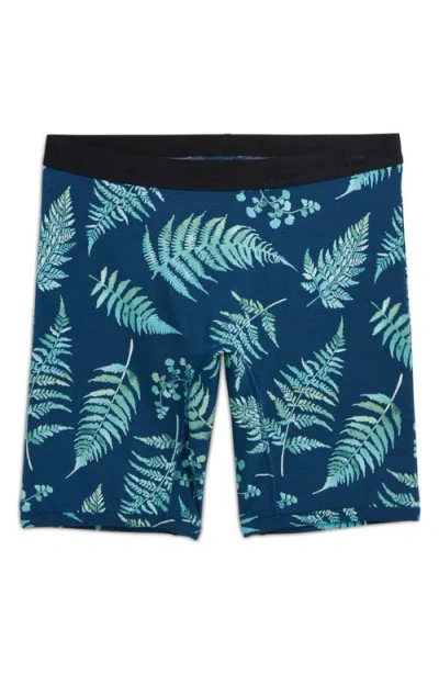 Tomboyx Stretch Modal 9-inch Boxer Briefs In Blue