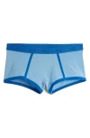 Tomboyx Stretch Modal Boyshorts In Blue