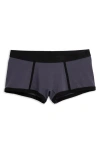 Tomboyx Stretch Modal Boyshorts In Graystone