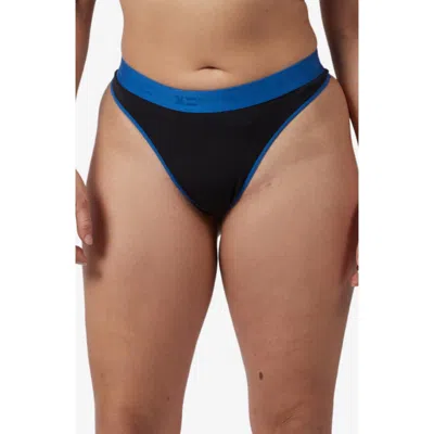 Tomboyx Stretch Modal Thong In Black