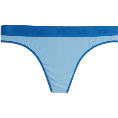Tomboyx Stretch Modal Thong In Blue