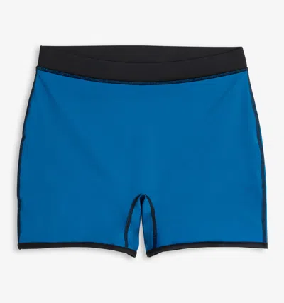 Tomboyx Swim 4.5" Reversible Short In Blue
