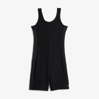 Tomboyx Swim 6" Racerback Unisuit In Black